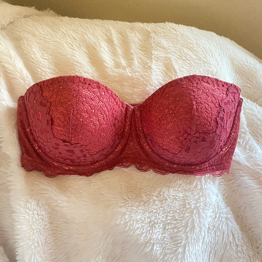 VS Pink Strapless Bra